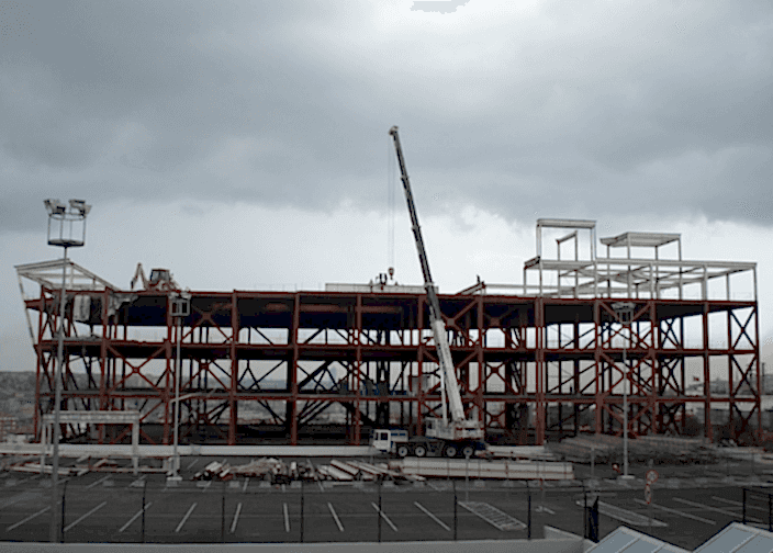 Bayındır Hastanesi Binasının Yıkımı