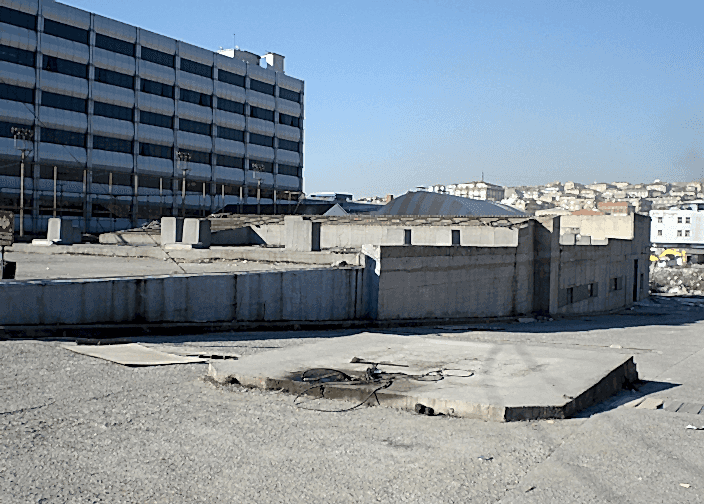 Halkalı Pepsi Cola Deposunun Yıkımı