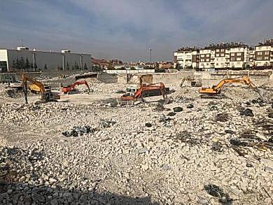 Konya Kipa AVM nin Yıkımı