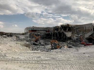 Konya Kipa AVM nin Yıkımı