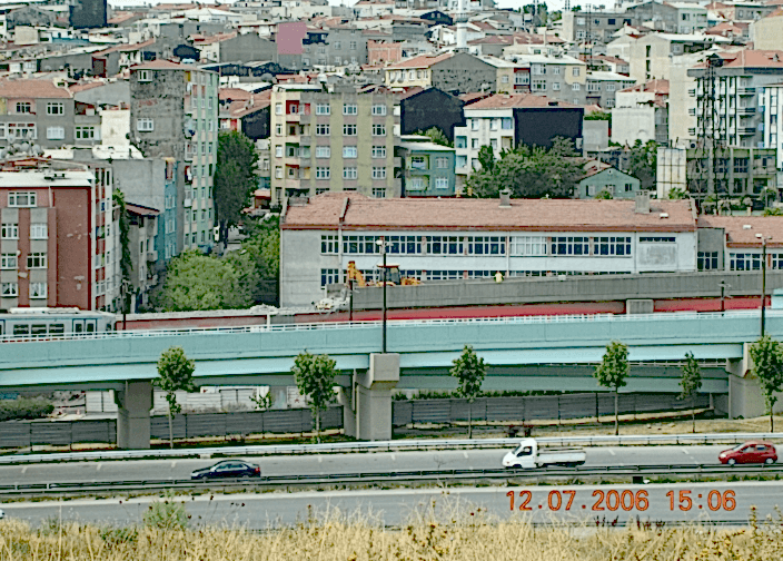 Otogar-Esenler Metro Viyadüğü Yıkımı