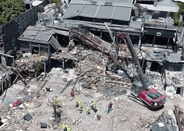 REINA Gece Kulübünün Yıkımı