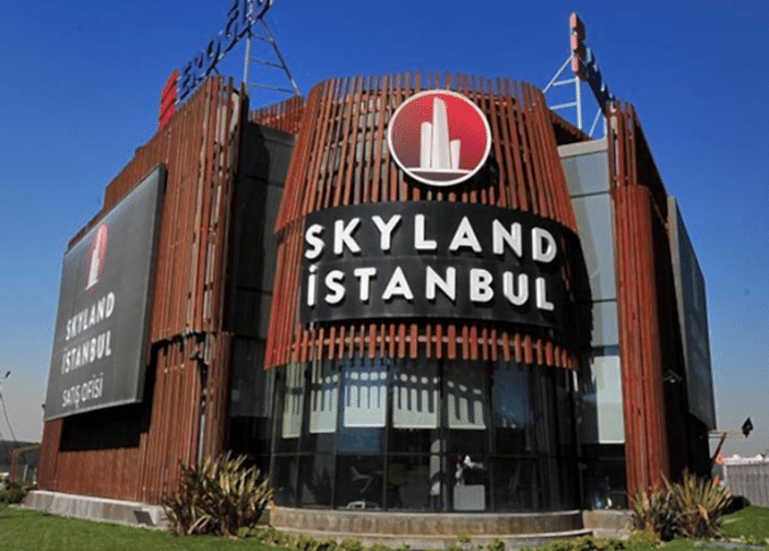 Skyland Satış Ofisi Yıkımı
