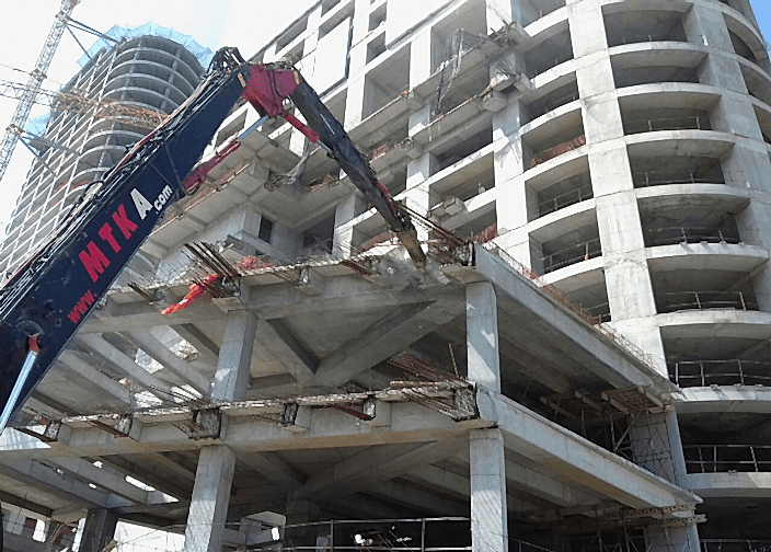 Skyland Seyrantepe Kısmi Yıkımı