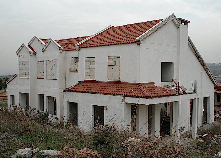 Tepekent Villalarının Yıkımı