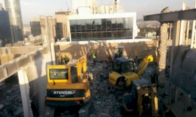 Mini Makine İle Yıkım Yöntemi